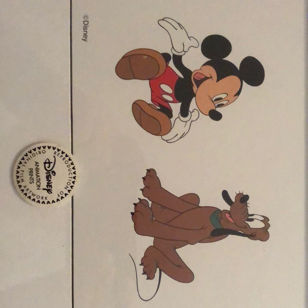 Disney reproduction of original  film artwork